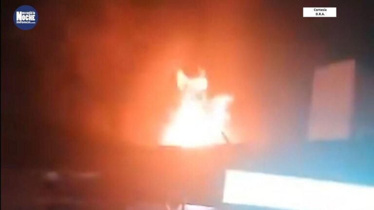 Incendio en la Bayadera dejó una persona y una mascota lesionadas
