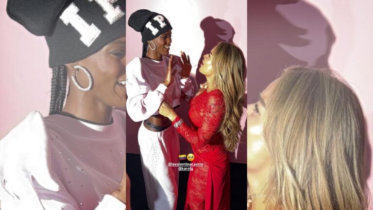 Karol G y Valentina Castro inmortalizan el momento con fotografía icónica en el VSFS 2025