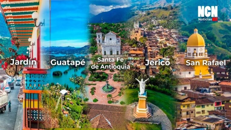 Rutas imperdibles: los pueblos que destacan en Antioquia por su belleza y cultura