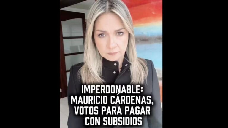 Subsidios o compra de votos: choque Vicky vs Cárdenas