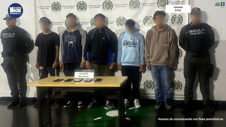 Esta banda habría cometido al menos 6 hurtos a conductores de plataformas digitales: en uno de ellos habrían asesinado a la víctima