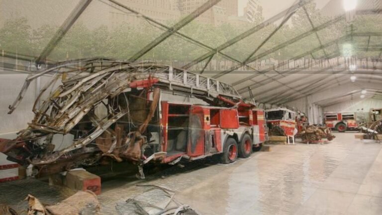 El museo del 9/11 revive la historia del Hangar 17, donde se conservaron los recuerdos del World Trade Center