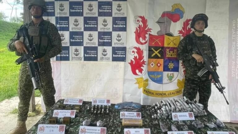 Ejército halla depósito ilegal con explosivos del Clan del Golfo en Nechí, Antioquia
