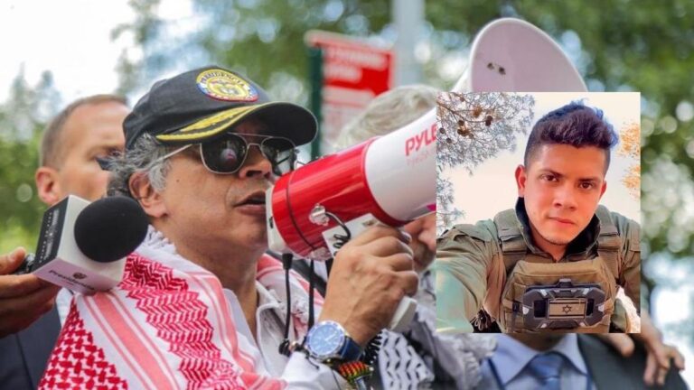 «No sea sapo»: Polémica en redes por video de colombiano en el ejército de Israel que critica a Petro