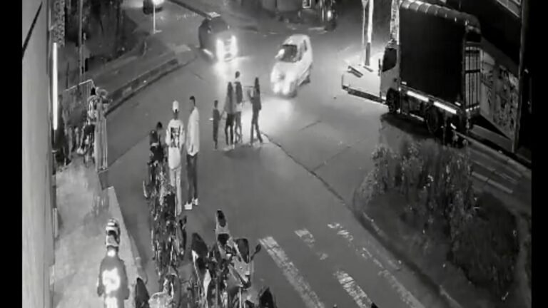 Taxista borracho atropella a 11 en Bogotá