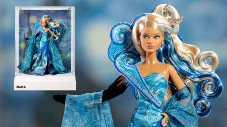 Una estrella más en la colección: Barbie lanza edición inspirada en el clásico de Van Gogh