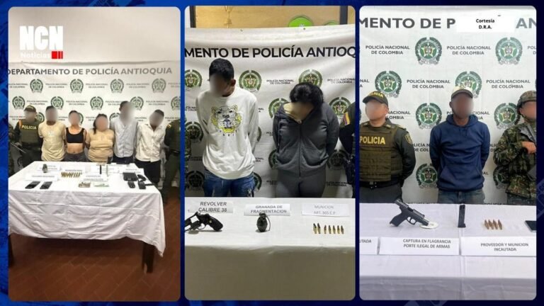En Támesis capturaron 8 personas que pertenecerían al Clan del Golfo