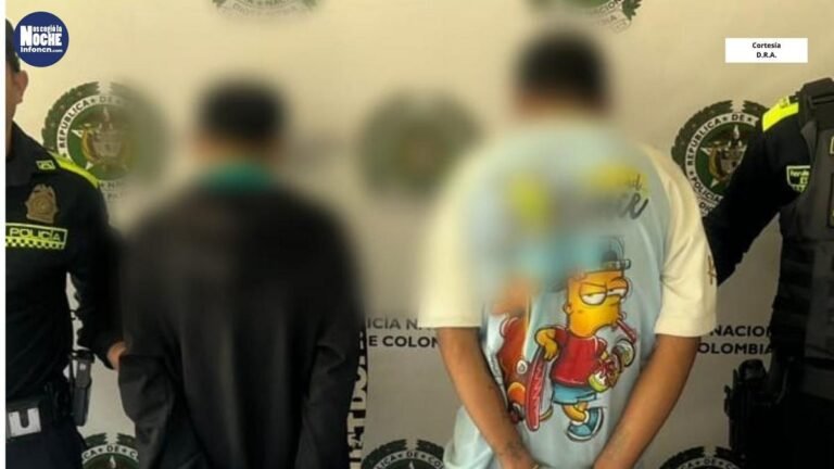 Fueron capturados dos hombres que habrían cometido un homicidio en el centro de Medellín
