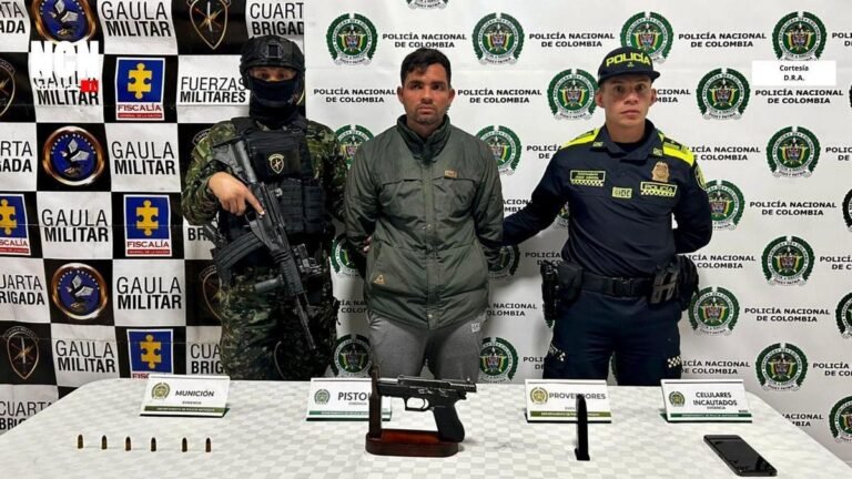 Capturaron a alias Richard, presunto yo cabecilla se la Estructura 36