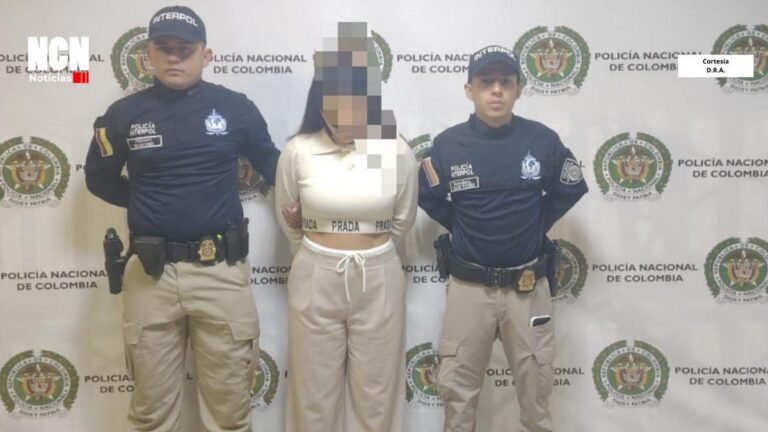 Esta mujer capturada en Medellín es buscada en República Dominicana por estafa y lavado de activos