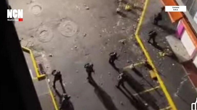 Operativo contra el contrabando en Cali terminó en disturbios