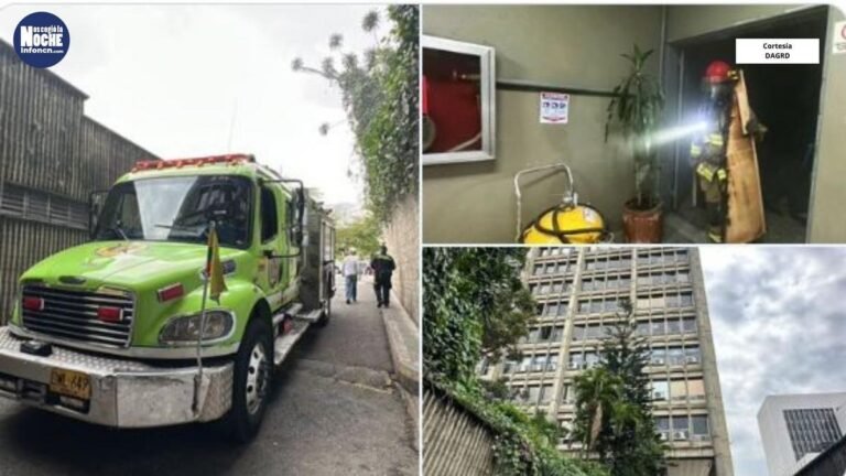 Un conato de incendio en el Palacio de Justicia de Medellín obligó a evacuarlo en las plantas bajas