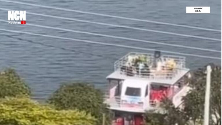 Una turista extranjera y tres personas heridas, dejó un accidente en una embarcación de la represa de Guatapé