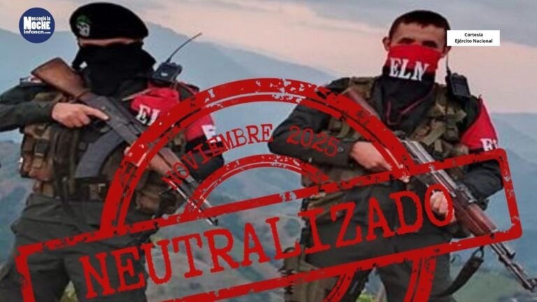 En Ocaña, Norte de Santander, fue neutralizado alias Gerson, presunto francotirador y explosivista del ELN
