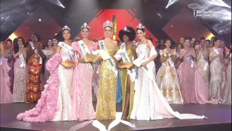 Tenemos Miss Internacional y es paisa: Catalina Duque Abreu se corona como Miss International 2025