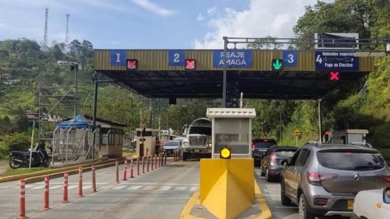 Comienza la ampliación del peaje de Amagá para mejorar la movilidad en el Suroeste antioqueño