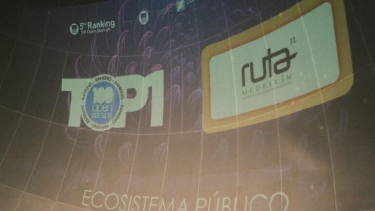 Ruta N, líder nacional en innovación abierta según el Ranking 100 Open Startups 2025