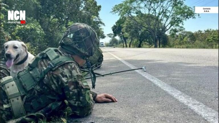Ejército neutraliza artefacto explosivo del ELN en vía La Palmita–La Jagua de Ibirico