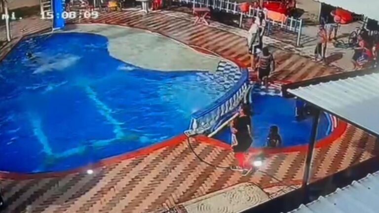 Patrullera de Infancia y Adolescencia rescata a niña que se ahogaba durante actividad institucional en La Pintada