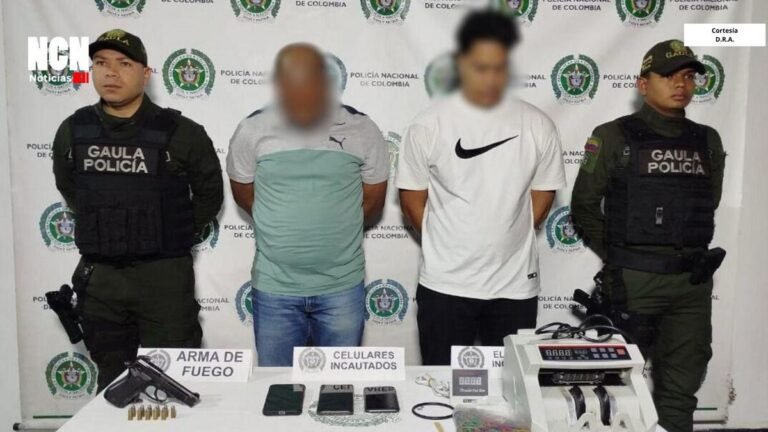 Rescatan con vida a tres personas secuestradas en Medellín y capturan a dos presuntos responsables
