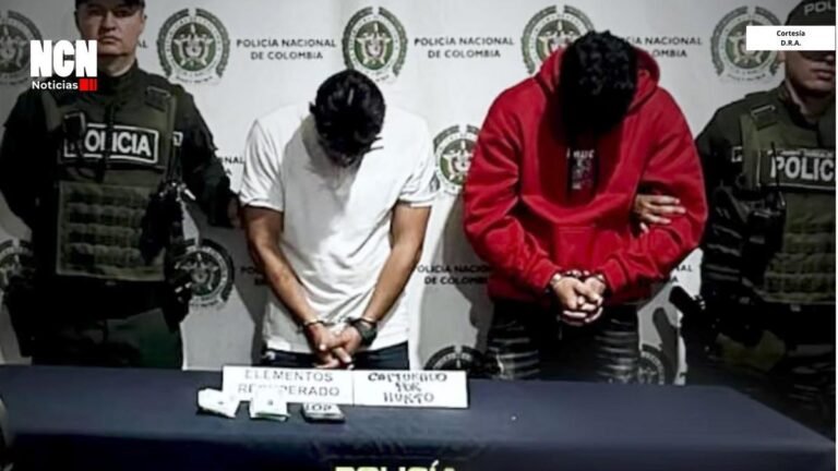 Alerta del sistema de cámaras fue clave para frustrar hurto en el barrio Campo Amor