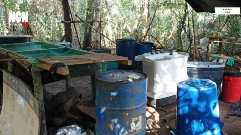 Fuerza Pública destruye laboratorio de cocaína avaluado en $500 millones en San José del Guaviare