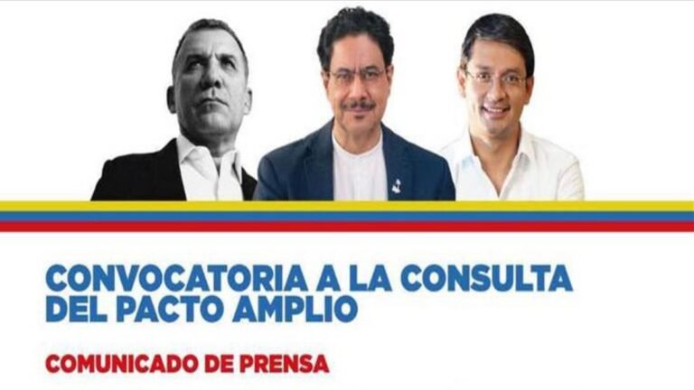 Cepeda, Romero y Barreras mueven ficha: anuncian consulta del “Pacto Amplio”