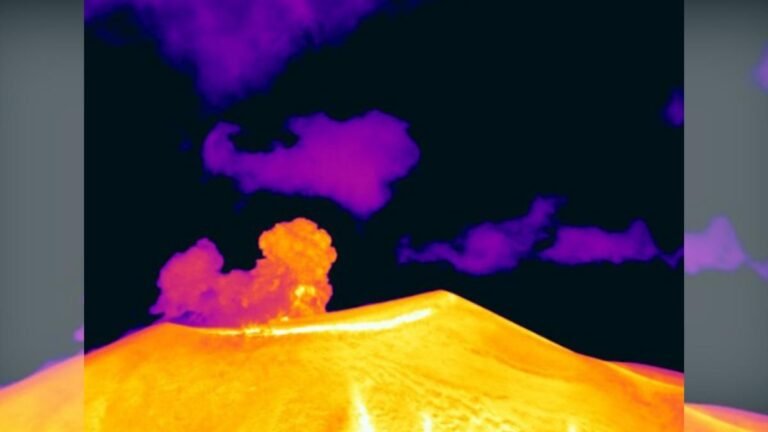 Volcán Puracé mantiene alerta Naranja: emisiones de SO₂ se extienden hasta 200 km