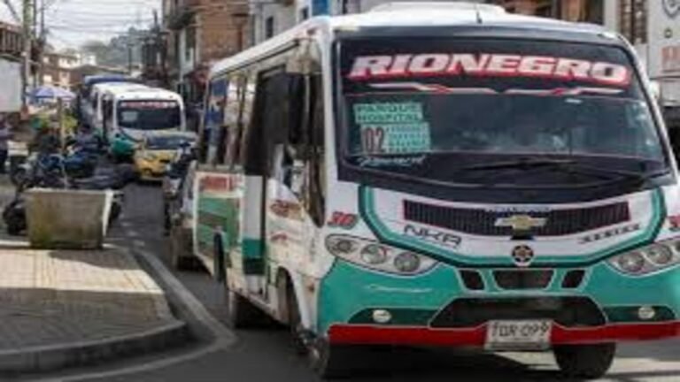 Rionegro aplicará aumento gradual de $300 en la tarifa del transporte público durante 2026