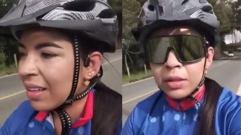 Ciclista denuncia acoso en vía de San Pedro de los Milagros y alerta sobre riesgos para las mujeres en carretera