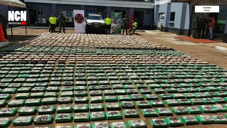 Golpe al narcotráfico en Vaupés: decomisan cerca de 1.300 kilos de marihuana