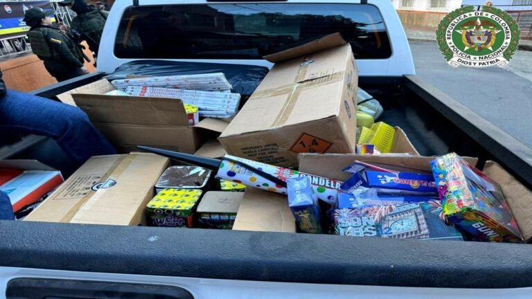 Golpe a la pólvora ilegal en Antioquia: incautan 300 kilos de explosivos en El Peñol en plena temporada decembrina