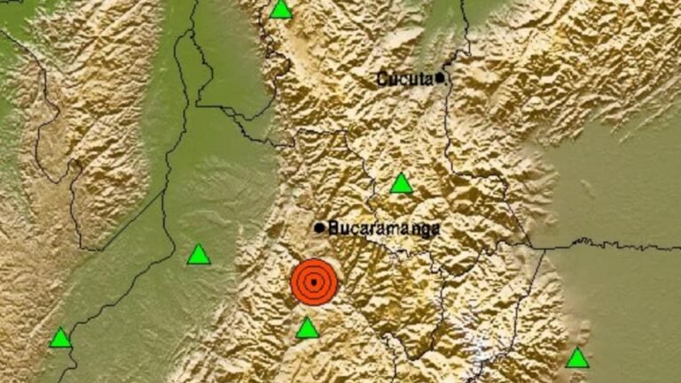 Fuerte temblor despertó a millones en el centro del país; epicentro fue en Los Santos, Santander
