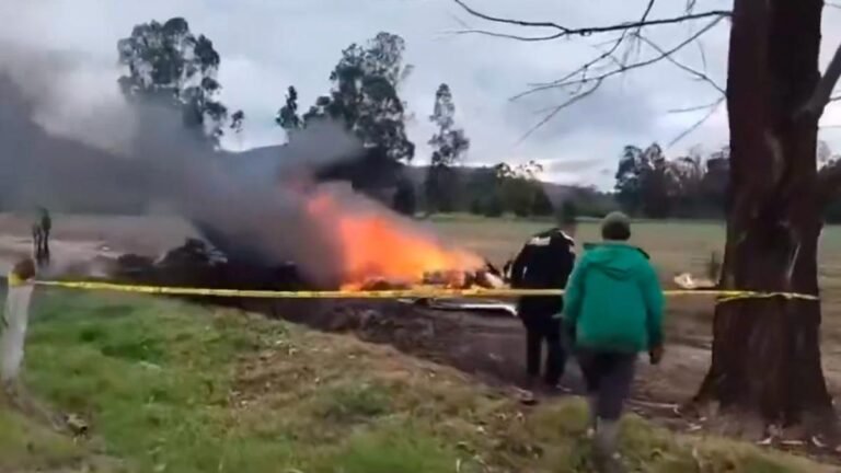 Se conocen los primeros videos del lugar donde se estrelló la avioneta de Yeison Jiménez