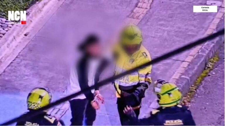 Huida fallida: capturan a hombre armado en El Poblado tras persecución policial