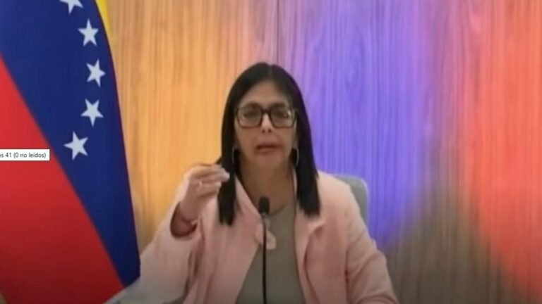 Delcy Rodríguez afirma que Venezuela no está gobernada por “ningún agente extranjero”