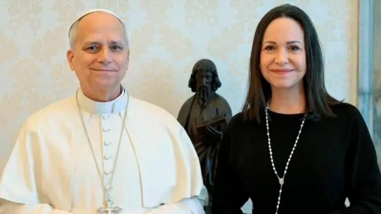 El papa León XIV recibe en el Vaticano a María Corina Machado en medio de la liberación de presos políticos en Venezuela