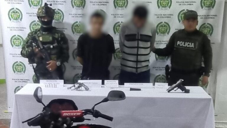 Asaltaron un bus a tiros en Antioquia y fueron capturados tras operativo policial