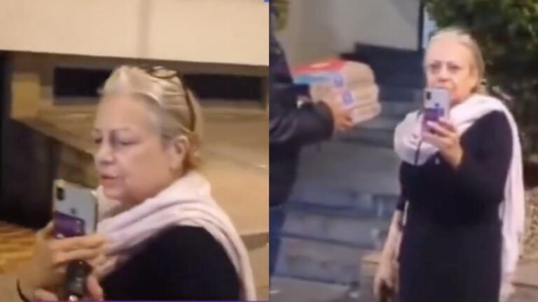 Indignación nacional por mujer que agredió a un domiciliario con insultos clasistas
