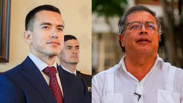 Noboa responde a Petro: Ecuador revisará tarifa del oleoducto que transporta crudo colombiano