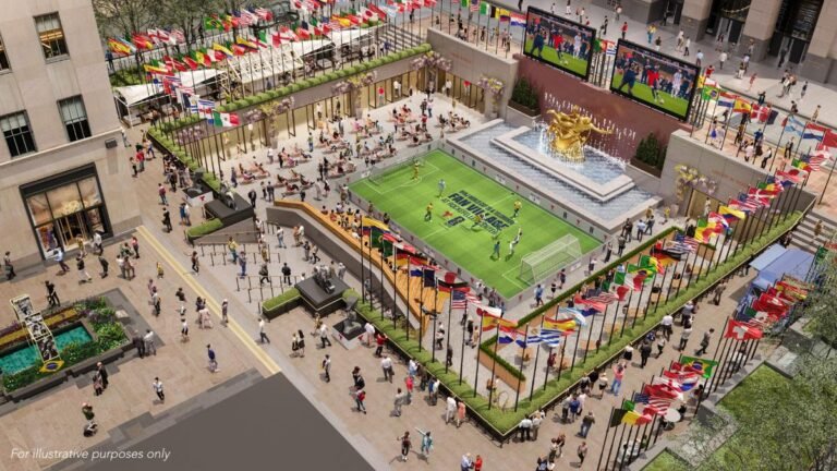 Rockefeller Center se convertirá en el gran epicentro mundialista de Nueva York rumbo al Mundial 2026
