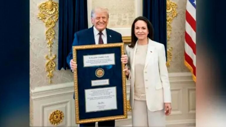 Donald Trump elogia a María Corina Machado tras reunión en la Casa Blanca: “Es maravillosa”