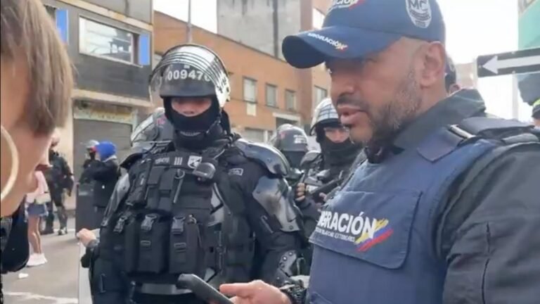 Migración Colombia verifica estatus de 200 venezolanos hallados sin documentos en el centro de Bogotá