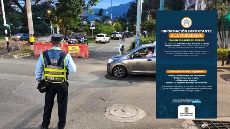 Conciertos de Bad Bunny no tendrán cierres viales en el Atanasio, pero sí habrá restricciones en Santa Elena este domingo