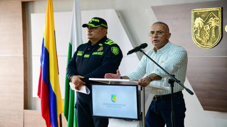 Antioquia alcanza en 2025 la tasa de homicidios más baja de los últimos 12 años