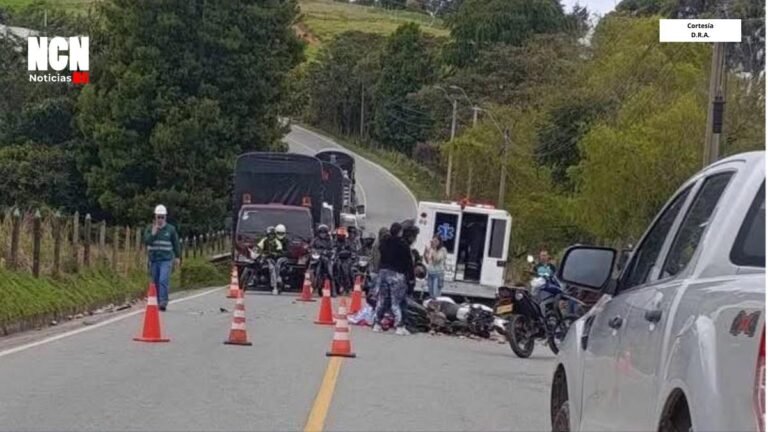 3 personas perdieron la vida en un grave accidente en la vía que conduce a San Pedro de los Milagros