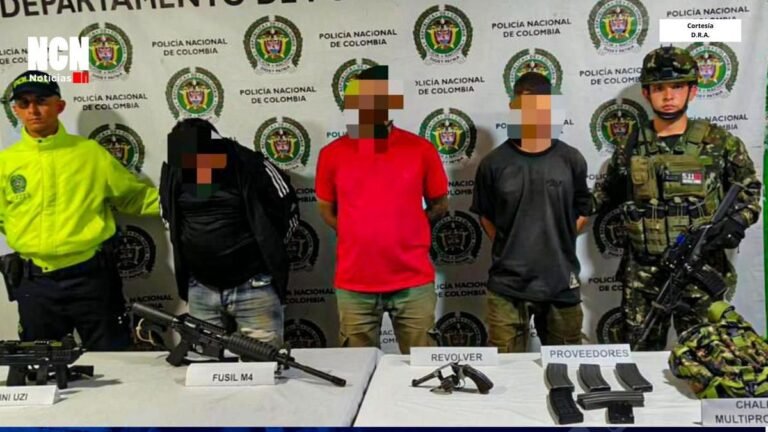 Capturados cabecillas del Clan del Golfo que coordinaban homicidios y extorsiones en el Suroeste antioqueño