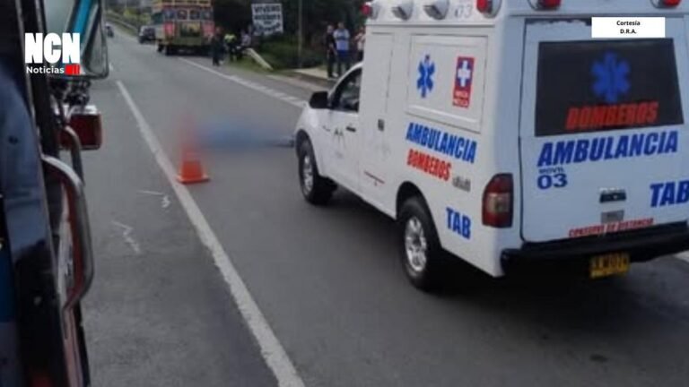 Trágico accidente en la Medellín–Bogotá genera congestión y deja un fallecido