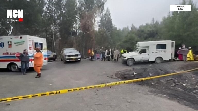 Aún continúan 7 mineros atrapados en explosión de mina de carbón de Guachetá, Cundinamarca