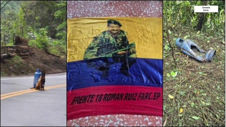 En importante vía de Urabá instalaron un cilindro bomba, el cual fue controlado por el Ejército Nacional